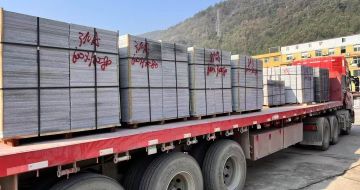 吉安 芝麻灰地铺石出货日常