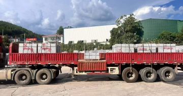 吉安 芝麻灰花岗岩地铺石出货日常