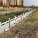 吉安 白麻河道栏杆效果展示图