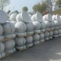 吉安 白麻花岗岩石材圆球，石球，挡车球，隔离球，景观石球，风水球等