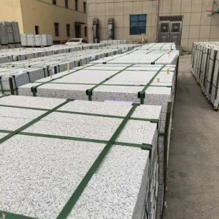 吉安 白麻花岗岩5.0公分荔枝面地铺石