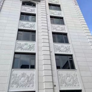 吉安 白麻荔枝面花岗岩别墅外墙干挂