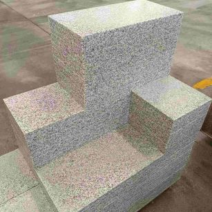 吉安 白麻花岗岩荔枝面地铺石