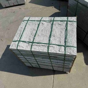 吉安 白麻花岗岩石材自然面蘑菇石成品