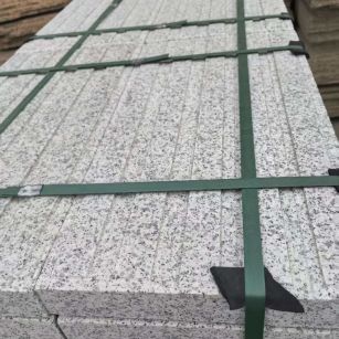 吉安 白麻花岗岩直行盲道石，盲条，地铺石