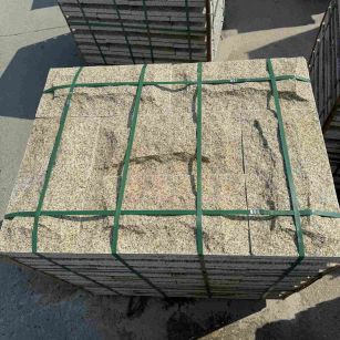 吉安 黄金麻花岗岩石材自然面蘑菇石成品