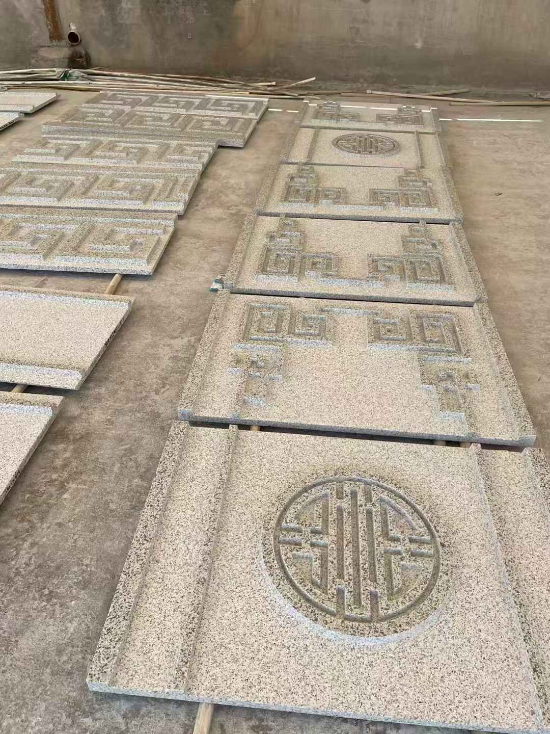 吉安 白麻花岗岩外墙立面雕刻板