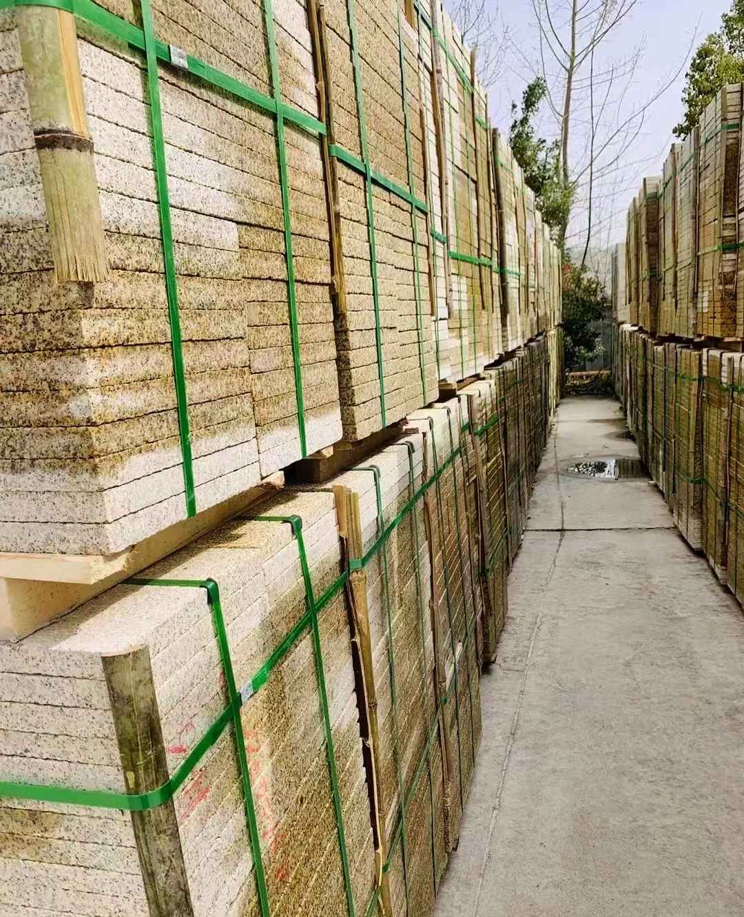 吉安 黄金麻花岗岩荔枝面地铺石