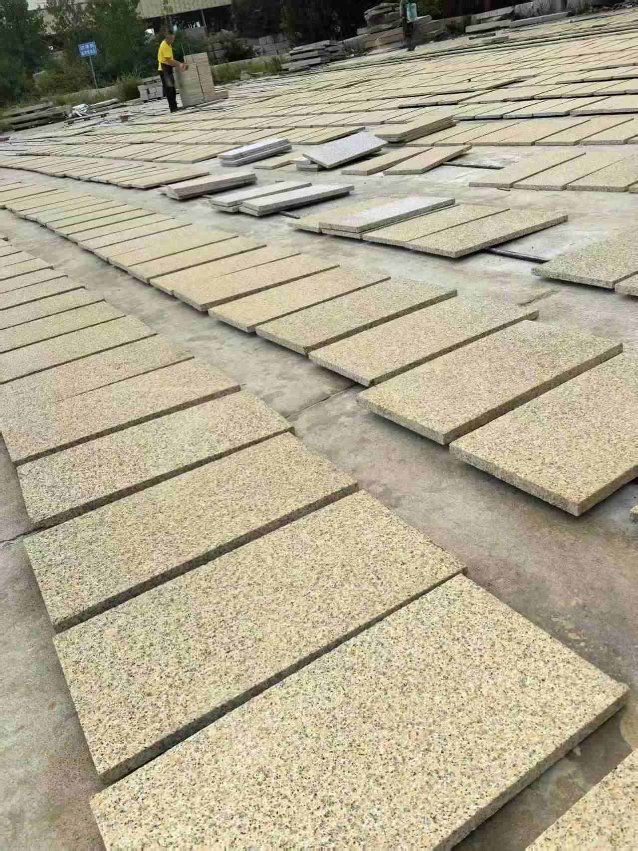 吉安 黄金麻荔枝地铺石面排板