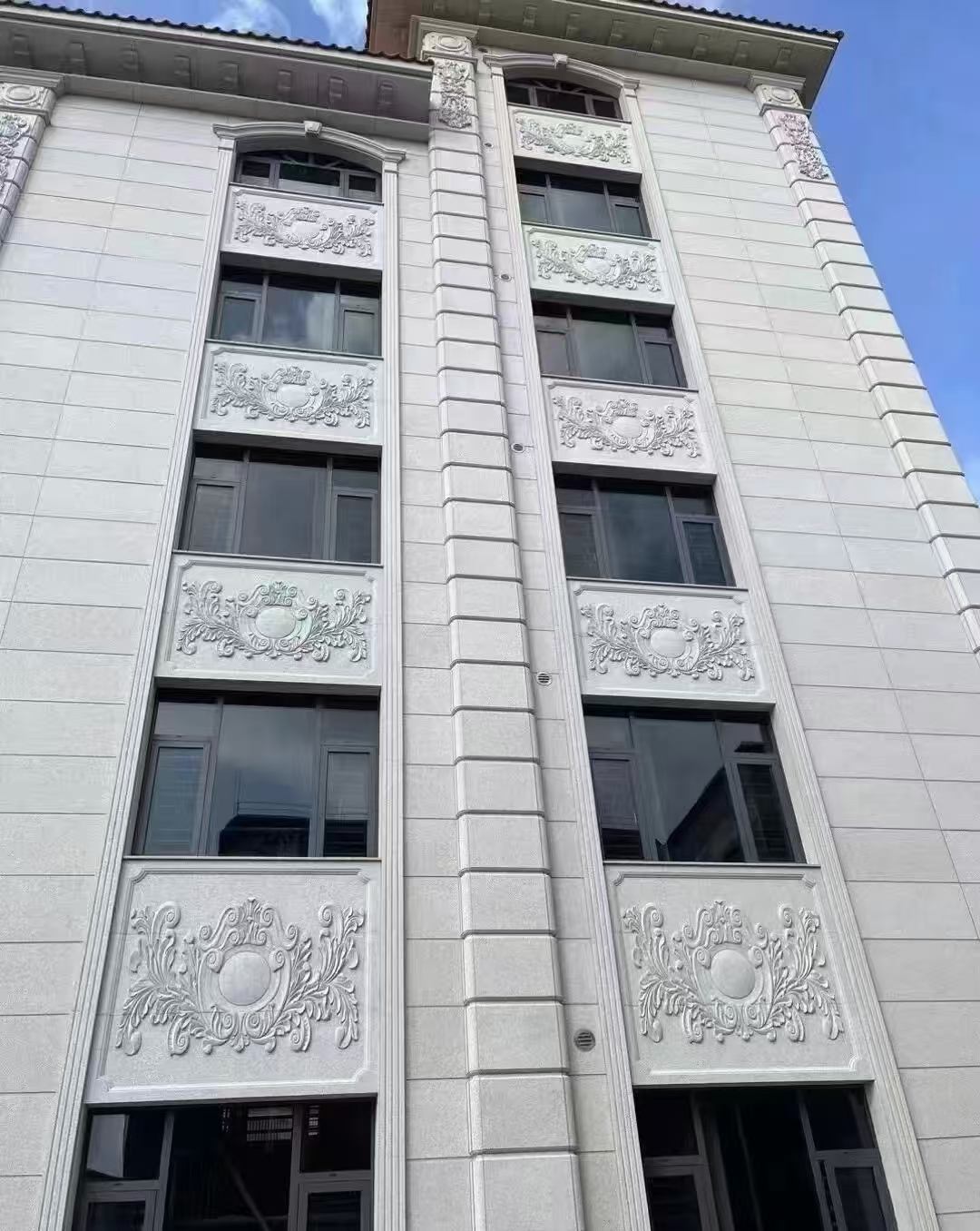 吉安 白麻荔枝面花岗岩别墅外墙干挂