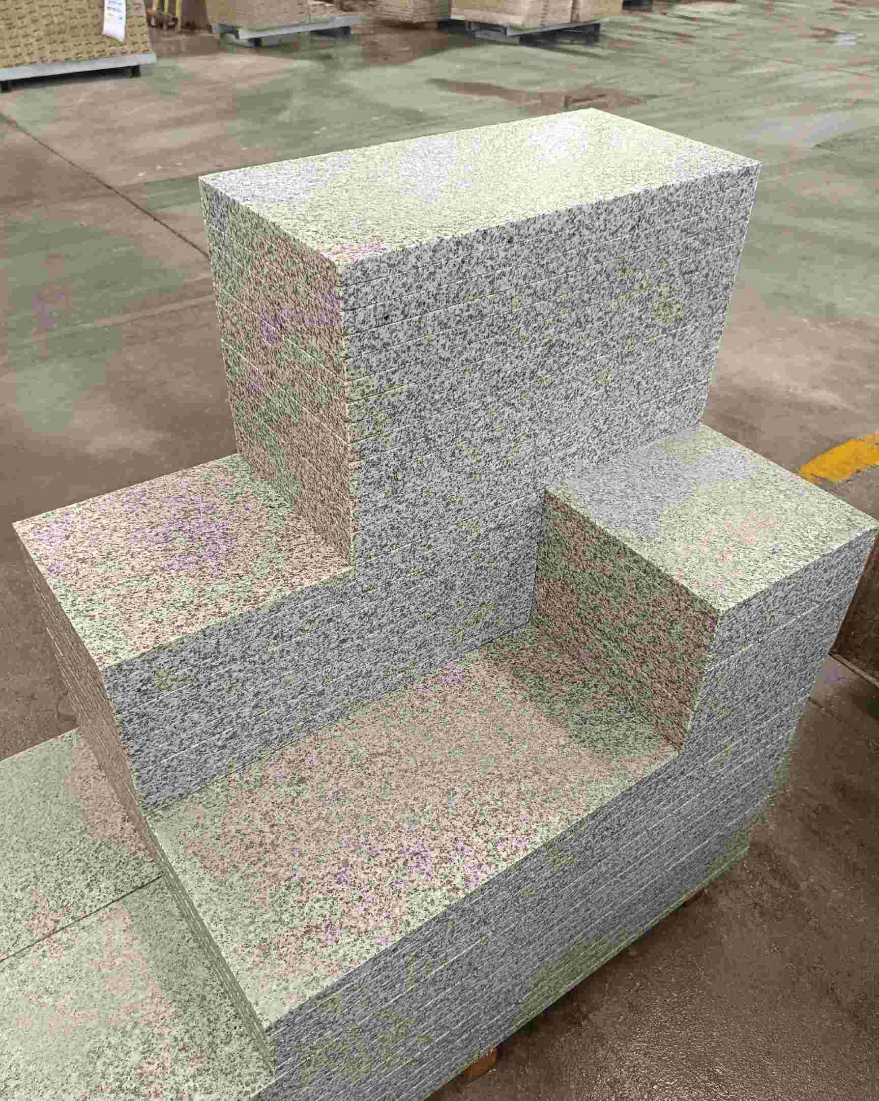 吉安 白麻花岗岩荔枝面地铺石